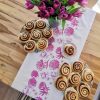 FLOWER TABLE RUNNER