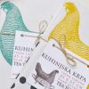 TEA TOWEL YELOW HEN