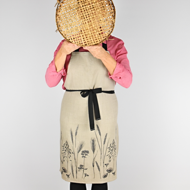 OATS LINEN APRON