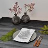 GRAY FERN NAPKINS SET