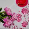 FLOWER TABLE RUNNER