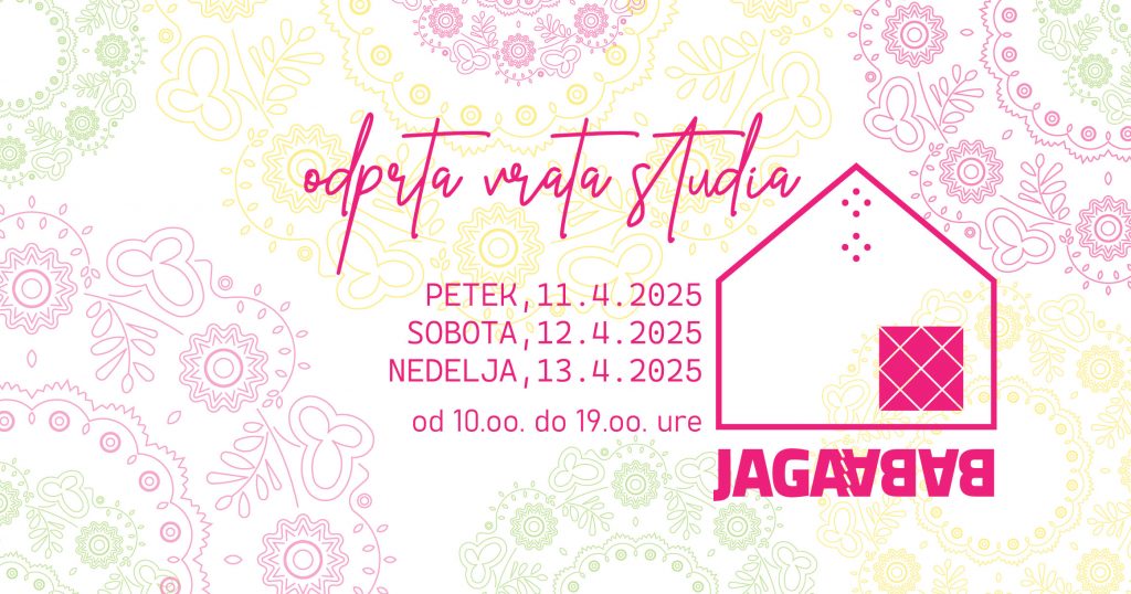 Easter will be here soon, and JAGABABA is opening its studio doors.
We'll be gathering for a floral weekend in April, so mark your calendars:

Friday, April 11, 
Saturday, April 12 
Sunday, April 13.  4.  

every day from 10:00 AM to 7:00 PM

You are warmly invited!

The tables will be laden with floral table textiles, tarragon potica, and fresh ceramics!