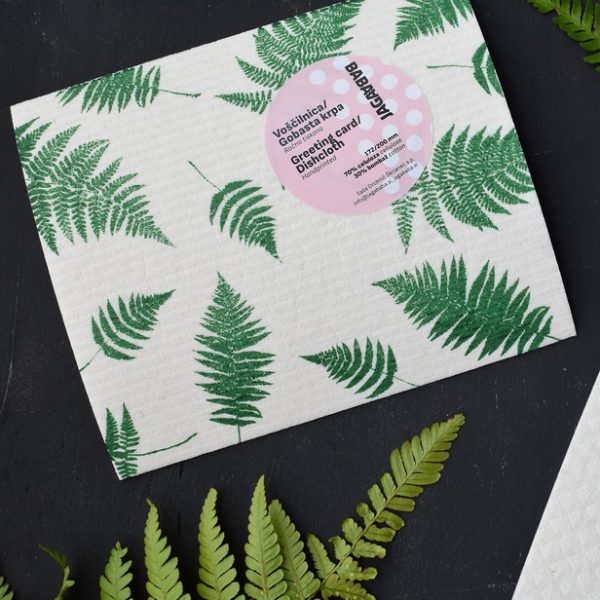 PRAPROT, voščilnica/vileda